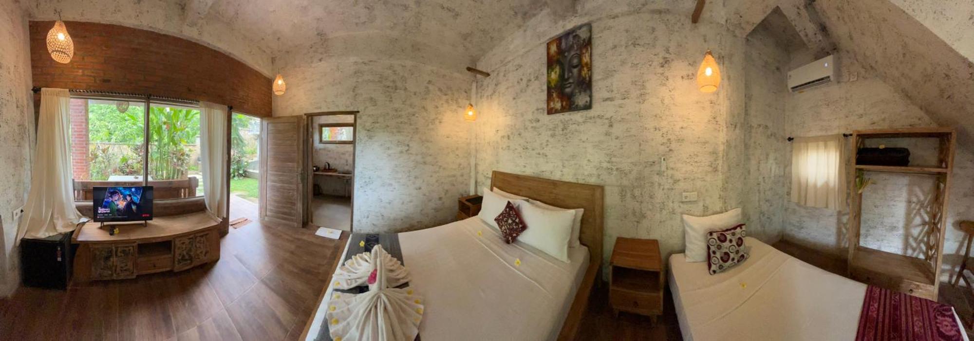 D'Nanda Villa Ubud Esterno foto