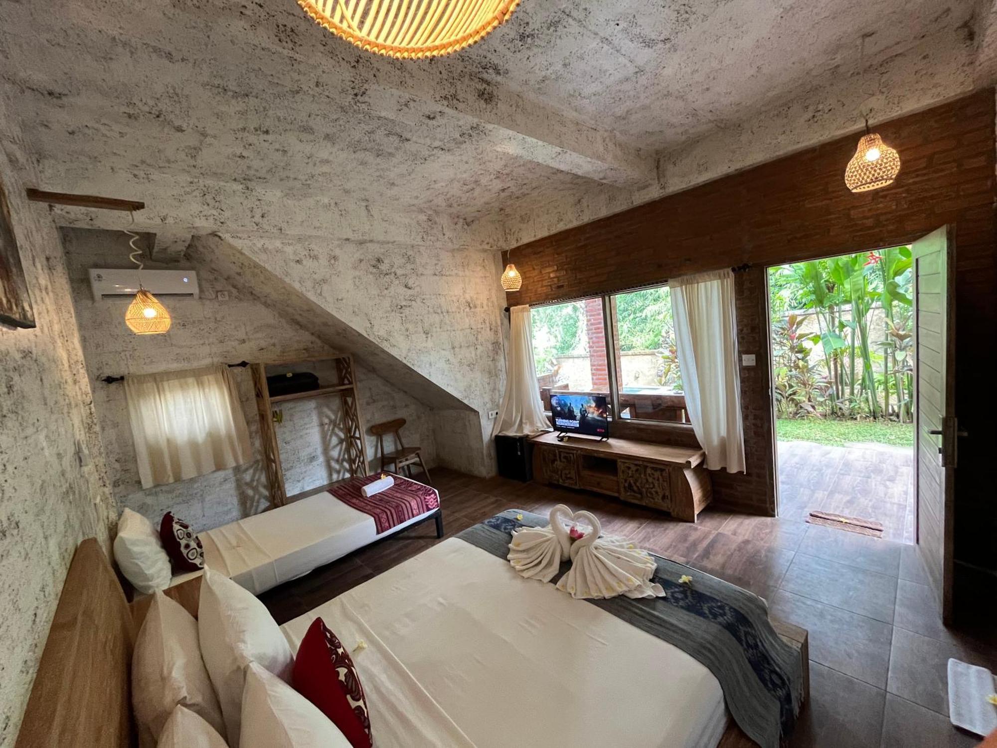 D'Nanda Villa Ubud Esterno foto